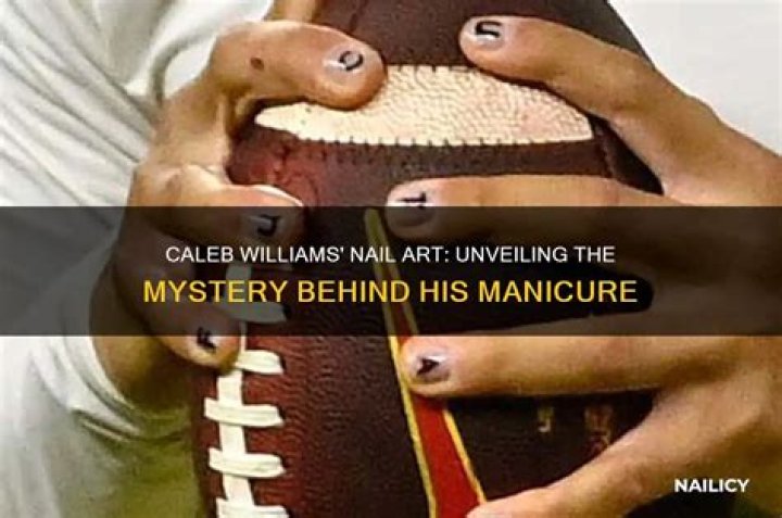 Caleb Williams Nails: Painting Passion?