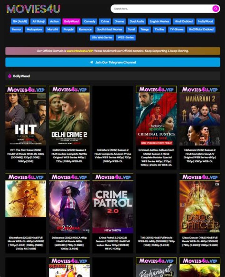 Movies4u: Your Ultimate Guide to Hindi Movie Downloads
